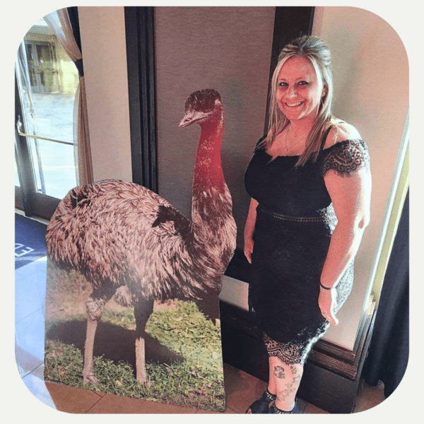 Steve and Emily at Barn in the Ballroom Gala